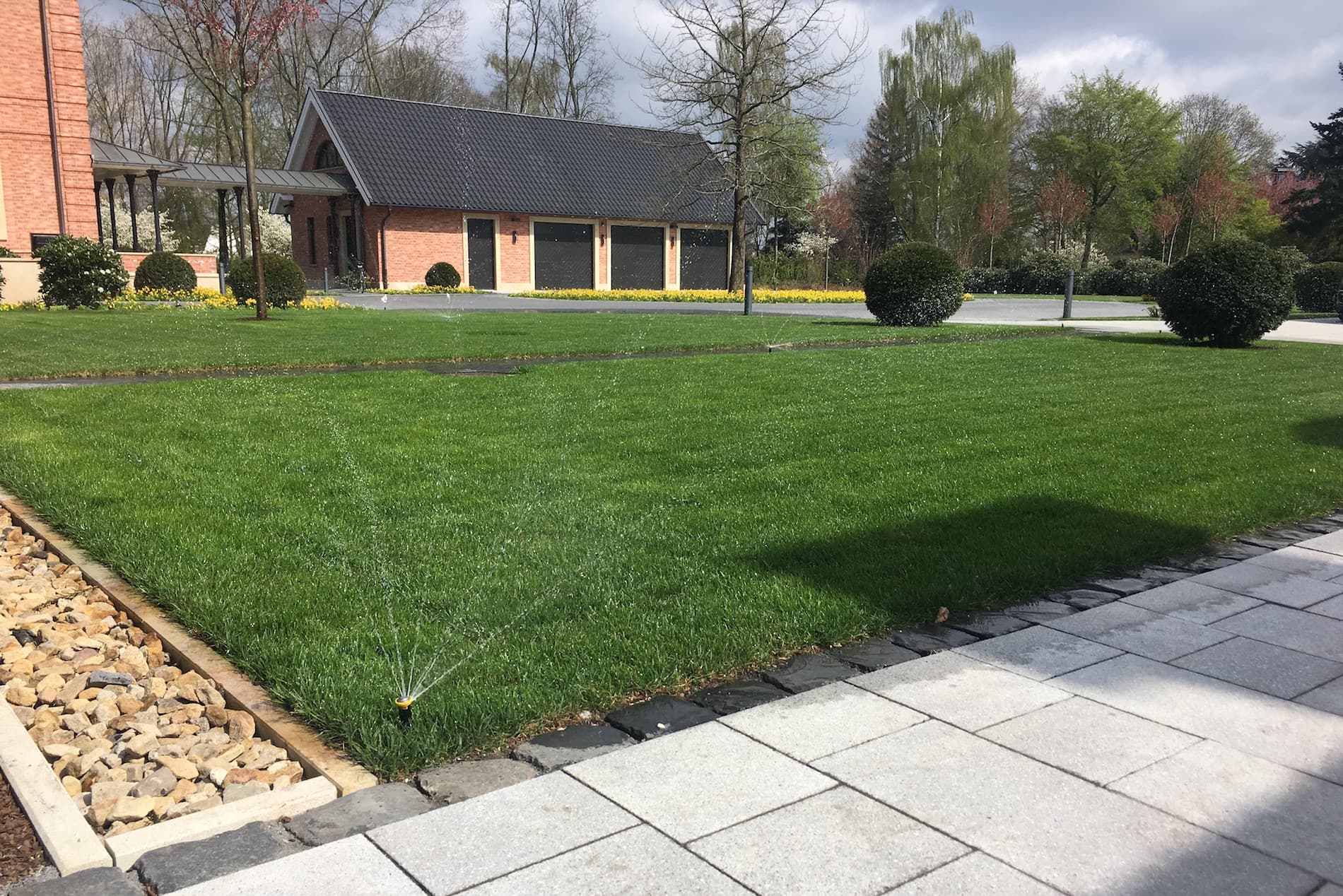 Bewässerung für Privatgärten